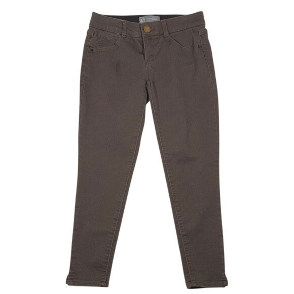 Wit & Wisdom Ab-solution Skinny Pants Brown Taupe 2P Petite LP1671PWX2